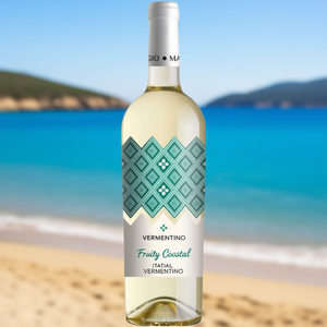 Italian POGGIO MAR Vermentino Puglia IGP White <b>Wine</b> Fruity Coastal 750ml 6 Bottles Per Box Made in Italy - Product Image 3