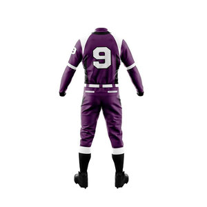 Jersey de béisbol personalizado de diseño profesional y conjunto corto uniforme de béisbol de secado rápido de buena calidad - Product Image 3