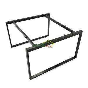 SFRT021-120x120cm Mesa de Dos Plazas con Pedestal de Hierro para Abrigos de Mujer, Categoría: Mesas para 2 Personas - Product Image 3