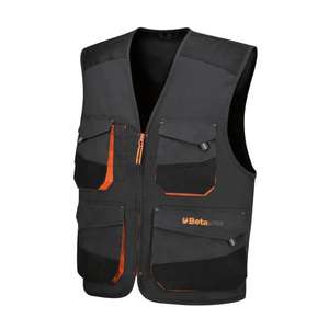 BETA Veste de travail sans manches pour homme Gilet et gilet gris - Product Image 1