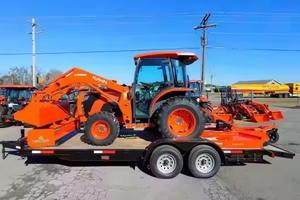 Tracteur diesel inspiré de Kubota avec transmission 4WD à cadre robuste et fonction de prise de force pour usage agricole - Product Image 3