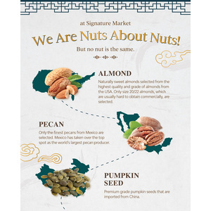 Signature Market Omega-3 Daily Pack Trail Mix Nutritious Halal Certified Hard Baked Salty Taste 18 Packets - Product Image 5