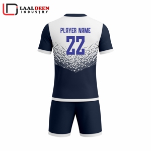 ชุดฟุตบอลแบบสั่งทำพิเศษ ชุดยูนิฟอร์มฟุตบอลแบบซับลิเมชั่น เสื้อฟุตบอลแบบยูนิเซ็กซ์ ชุดฟุตบอลสำหรับสโมสร - Product Image 3