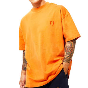 Camiseta de Hombre de Nuevo Diseño en Venta en Pakistán, Material Duradero, Camiseta 100% Algodón para Hombre, Camisetas Holgadas - Product Image 1