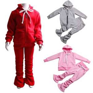 Suministro Directo de Fábrica, Conjuntos Deportivos de Invierno para Niños con Logotipo Personalizado, Transpirables, Casuales y a la Moda, con Colores y Tallas Personalizadas - Product Image 3