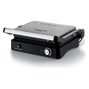 Ariete 2000W METALGRILL Parrilla Eléctrica 3 en 1 Plateada y Negra Modelo 00C193400AR0 - Product Image 1