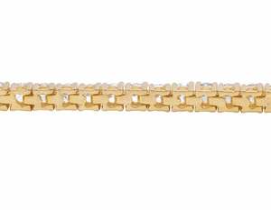 Trendy <b>Rose</b> <b>Gold</b> <b>Bracelet</b> with Lab Grown Diamonds Sophisticated Tennis Link Style Jewelry <b>for</b> Stylish <b>Women</b> - Product Image 4