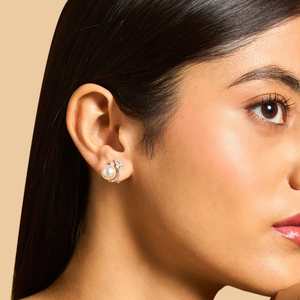 Boucles d'oreilles en perles de zircon 170742 - Product Image 3