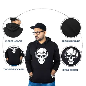 เสื้อมีฮู้ดสำหรับผู้ชายและผู้หญิงพิมพ์ลายออกแบบได้ตามต้องการเหมาะสำหรับการสั่งซื้อขององค์กรดีไซน์มีสไตล์สามารถปรับแต่งได้แบบพรีเมียมสำหรับการสร้างแบรนด์ - Product Image 3