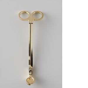 Coupe-mèche de bougie élégante disponible en stock et couleur personnalisée derniers accessoires de bougie coupe-bougie dorée - Product Image 4