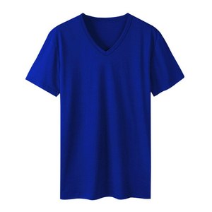 Camiseta de Algodón Lisa para Hombre, Manga Corta, Ligera, Cómoda, Ajuste Suave, Ideal para Uso Casual en Interiores y Exteriores - Product Image 4