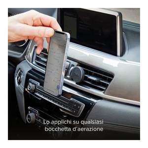 Soporte Magnético para Teléfono Móvil TESUPPUNIVAIRMAG Negro con Enchufe - Product Image 5