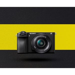 Appareil photo hybride sans miroir APS-C à objectifs interchangeables avec un ensemble d'objectifs 16-50 mm et 55-210 mm, carte mémoire 64 Go, logiciel de retouche photo - Product Image 2