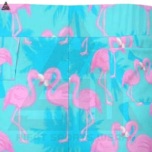 Short de sport double couche en coton 100% à séchage rapide pour hommes avec panneaux en maille et options personnalisées - Product Image 3