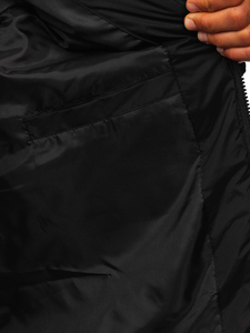 Los abrigos más vendidos, chaqueta acolchada con cremallera personalizada de burbujas para hombre, chaqueta acolchada de invierno pesada con opción de talla grande, chaqueta acolchada de diseño personalizado - Product Image 6