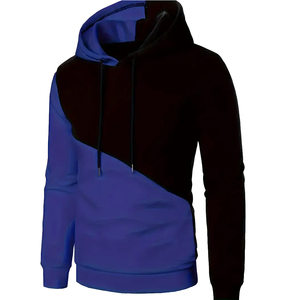 Jersey transpirable de alta calidad con tasa de fábrica para hombre, sudadera cálida con capucha 2025/logotipo personalizado para hombre, Sudadera con capucha de gran tamaño con bloque de color para Calle - Product Image 1