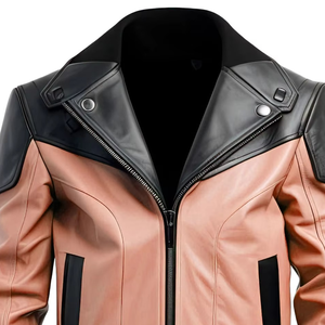 Chaqueta de Cuero Genuino para Mujer, Diseño Personalizado, Talla Adulto, Calidad Premium, Precio Inmejorable, Chaqueta de Cuero de Secado Rápido Hecha a Medida - Product Image 3