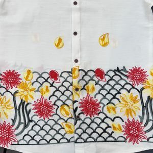 Designer de luxe mode hommes décontracté à manches longues coton respirant broderie travail imprimé motif quotidien Occasion porter-Vente en gros - Product Image 5