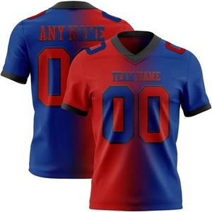 Maillot de football américain personnalisé pour hommes, uniforme en polyester 235GSM, impression numérique, tenue d'entraînement pour équipe, vêtements de sport - Product Image 5