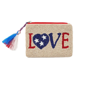 Luxury Seed Bead Embroidered Coin Purse for Gifting and Fashion Handmade Seed Beads Embroidery Coin Pouch Custom Logo Accepted - Product Image 4