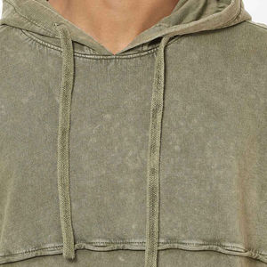 Top Trending Latest Arrival Men's Blank Acid <b>Wash</b> Pullover Hoodie 100% Cotton Ditressed Acid <b>Wash</b> Hoodie & Sweatshirts <b>For</b> <b>sale</b> - Product Image 6