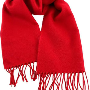 Bufanda de Invierno Unisex Hecha a Mano, Color Sólido, Lana Gruesa, Estilo Moderno, Chal Largo para Hombre y Mujer, Estampado Liso para Adultos - Product Image 1