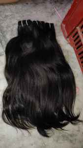 Venta al por mayor cutícula alineada pelo crudo 100 cabello humano virgen visón pelo indio ondulado 3 paquetes con cierre frontal de encaje - Product Image 4