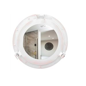 Espejo de pared de ojo de buey de latón de estilo náutico, ventana de barco marítimo montada, decoración interior para el hogar - Product Image 6