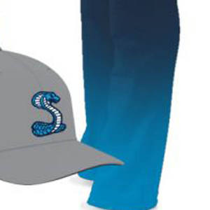 เครื่องแบบชุดกีฬาผ้าโพลีเอสเตอร์แบบมีกระดุมเสื้อเบสบอลและซอฟต์บอลสั่งทำได้ - Product Image 2