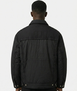 Veste matelassée imperméable décontractée pour homme, nouveau style, hiver, ample, chaude, écologique, vestes d'extérieur pour homme - Product Image 3