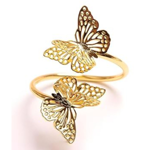 Fabrique et Fournisseurs de Rond de Serviette Décoratif Papillon Doré Design Antique pour les Maisons Restaurants Fournitures - Product Image 6