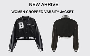 2025 taux de gros fabricants professionnels vestes universitaires de qualité supérieure pour les femmes dernière conception mode femme veste - Product Image 5