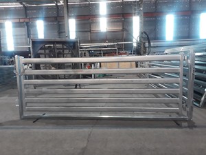 Le bétail galvanisé portatif clôturent des panneaux/panneaux de bétail et des panneaux de stalle de cheval pour l'usage de ferme - Product Image 3