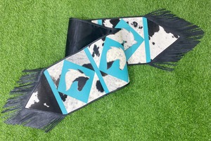 Thanh Lịch Kinh Nghiệm Ăn Uống OEM Bảng Runners Da Làm Axit Rửa Màu Ngọc Lam Vuông Ngựa Mặt Vá Dệt Cho Nhà Khách Sạn & Bar - Product Image 2