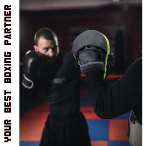 Factory Hot Sales Leather <b>Focus</b> <b>Pad</b> Training Best Quality Winning <b>Focus</b> Fitness Wears Punching Boxing Mitt <b>Pad</b> - Product Image 4
