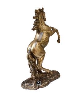 Sculptures de chevaux en métal en fonte d'aluminium abstraites modernes Décoration de table Décoration de bureau à domicile Décoration de table disponible en gros - Product Image 4