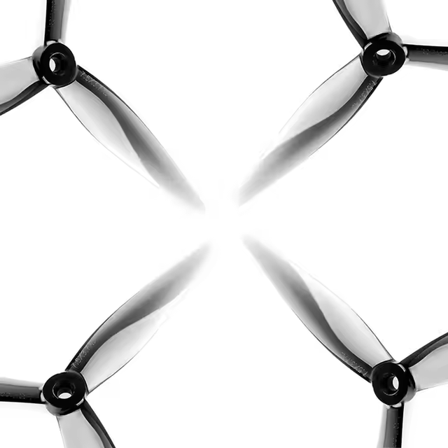 HQProp 7.5inch 5mm Shaft 3-Blade PC Propeller 7.5X3.7X3 for RC FPV Racing & Freestyle Drones Essential DIY Parts Accessories