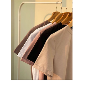 Camisetas personalizadas de manga corta con cuello redondo de alta calidad, camisetas de algodón para hombre, camiseta de diseñador a granel bordada para hombre de BD - Product Image 3