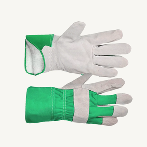 Guantes DE SEGURIDAD DE CUERO Guantes de trabajo de invierno duraderos Cuero de vaca dividido para máxima seguridad y comodidad - Product Image 3