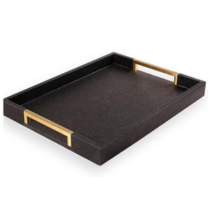 Plateau de service alimentaire en métal fait à la main de style indien traditionnel, écologique, compatible lave-vaisselle et micro-ondes, travail artisanal raffiné, culturel - Product Image 1