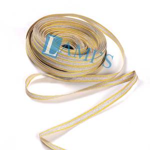 Trenzas de encaje de alambre de lingotes de la mejor calidad, cordones trenzados de recorte de uniforme ceremonial hechos en fábrica - Product Image 1