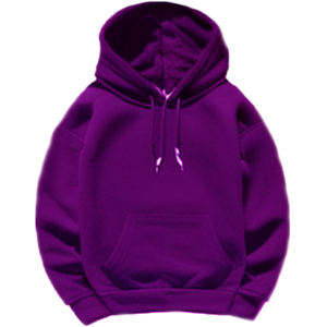 OEM Sweat-shirt d'hiver en coton épais pour hommes pull-over uni à capuche broderie et impression personnalisées coupe-vent surdimensionné Jogger - Product Image 3