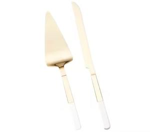 Serveur de gâteau en acier inoxydable au design élégant avec poignée design Restaurant de qualité supérieure et serveur de gâteau doué - Product Image 3