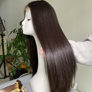 Extensiones de cabello crudo vietnamita frontal de encaje completo sin procesar 12A calidad de grado vendedor al por mayor - Product Image 1