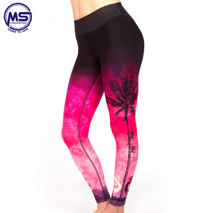 Mallas deportivas sexis de Yoga para mujer, mallas de cintura alta para gimnasio, mallas elásticas con costuras para mujer, ropa de gimnasio personalizada - Product Image 3