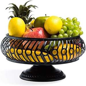 Hot Selling Premium Quality Plated <b>Metal</b> Basket Kitchen Ware Product Sink Strainer Basket Rice Vegetables Fruit Racks - Product Image 3