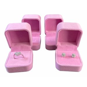 YEEYAYA 4 pz scatola di plastica per la conservazione e la visualizzazione di gioielli collana orecchini a bottone altri oggetti delicati - Product Image 2