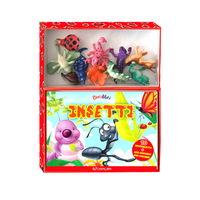 Libro Educativo Stile Edicart con Poster e 10 Figurine in Plastica, Set Giocoso e Colorato per l'Apprendimento dei Bambini, 5 Articoli 14