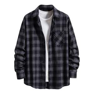 Wholesale Best Quality <b>Flannel</b> <b>Shirt</b> Casual <b>Flannel</b> <b>Shirts</b> for <b>Men</b> With Custom Logo - Product Image 1