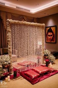 White Tuberose Garland <b>String</b> for Muslim Weddings and Nikha Decorations Jasmine Bud <b>Curtain</b> Decorations - Product Image 2